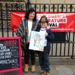 Nik at Bath Kids Lit Fest