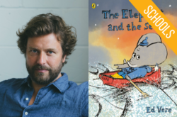 Ed Vere and book cover