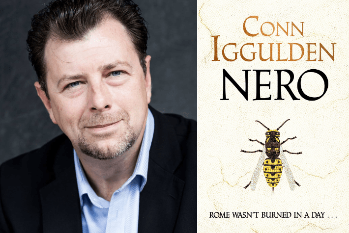 Conn Iggulden and Book Cover Nero