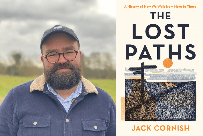 Jack Cornish and his book The Lost Paths