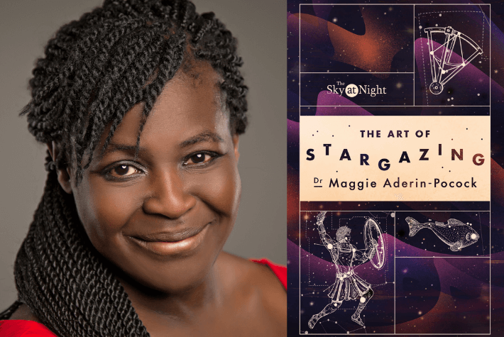 Maggie Aderin-Pocock and her book The Art of Stargazing