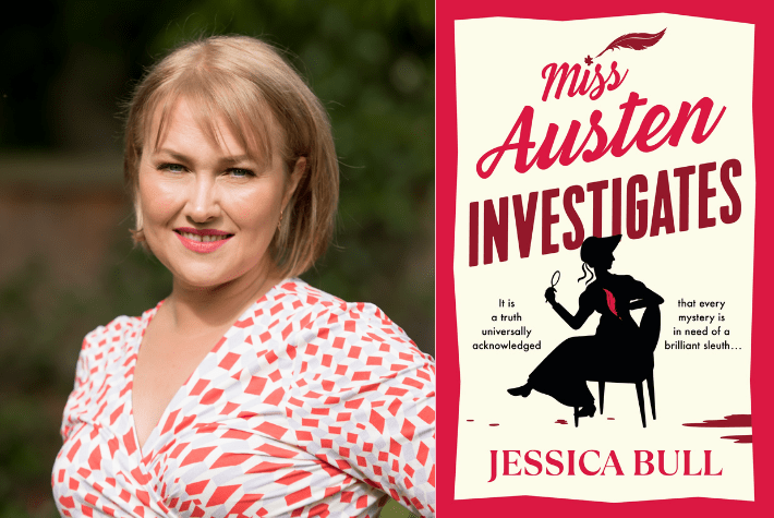 Jessica Bull and her book Miss Austen Investigates